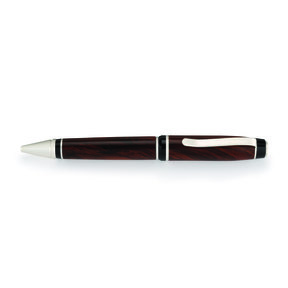 Premier Cigar Ballpoint Pen Kit - Satin Silver