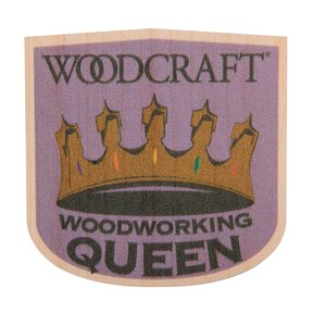 Woodworking Queen Maple Sticker