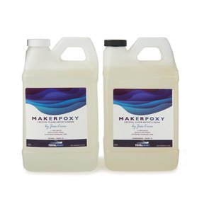 MakerPoxy Crystal Clear Artist Resin by Jess Crow - 1 Gallon