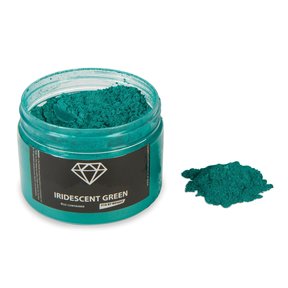 Mica Powder - Iridescent Green - 51 Grams