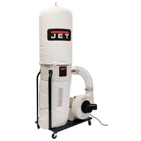 Vortex Cone Dust Collector with 30-Micron Bag Filter Kit - 2 HP 3 Ph 230/460V - DC-1200VX-BK3